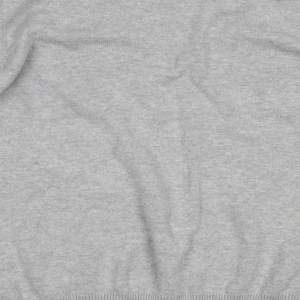 Marks and Spencer Mens Grey Pullover Jumper Size L