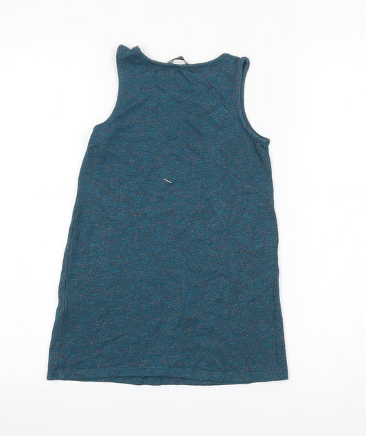 George Girls Blue Basic Tank Size 4-5 Years
