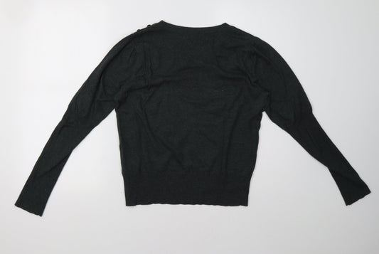 Dorothy Perkins Womens Green Pullover Sweatshirt Size 14