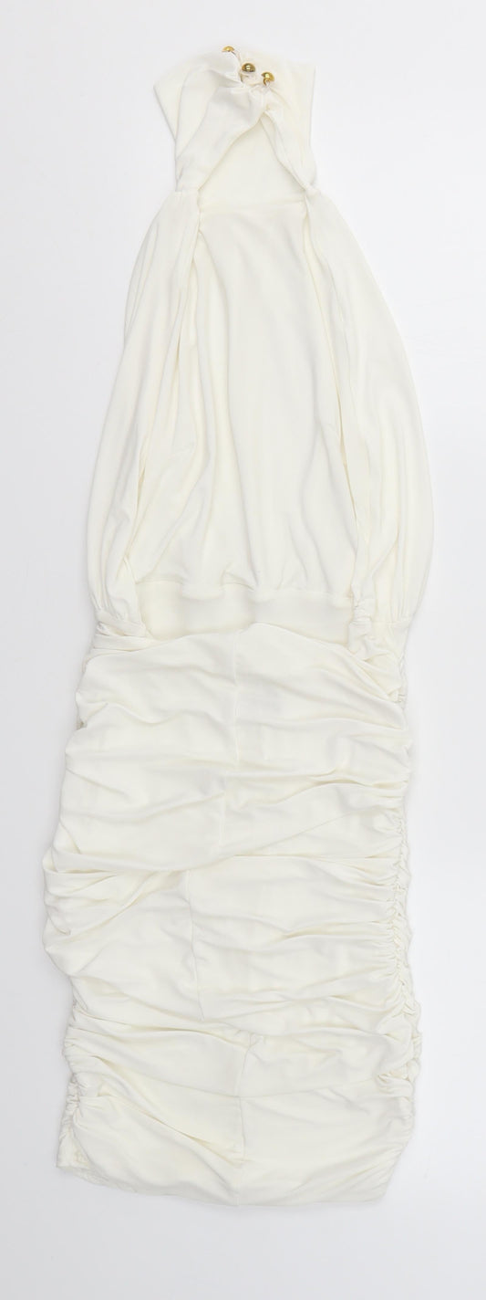Stylewise Womens White Bodycon Size 6