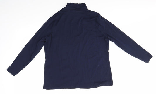 M&S Womens Blue Basic Blouse Size 20