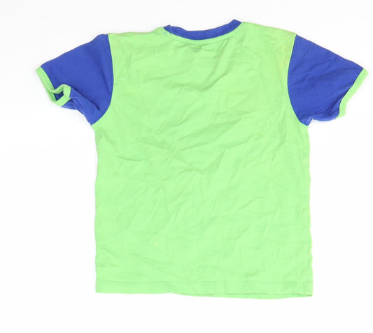 Minnie Minors Boys Multicoloured Basic T-Shirt Size 3-4 Years - Shark