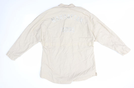 Astradivarius Womens Beige Jacket Size S