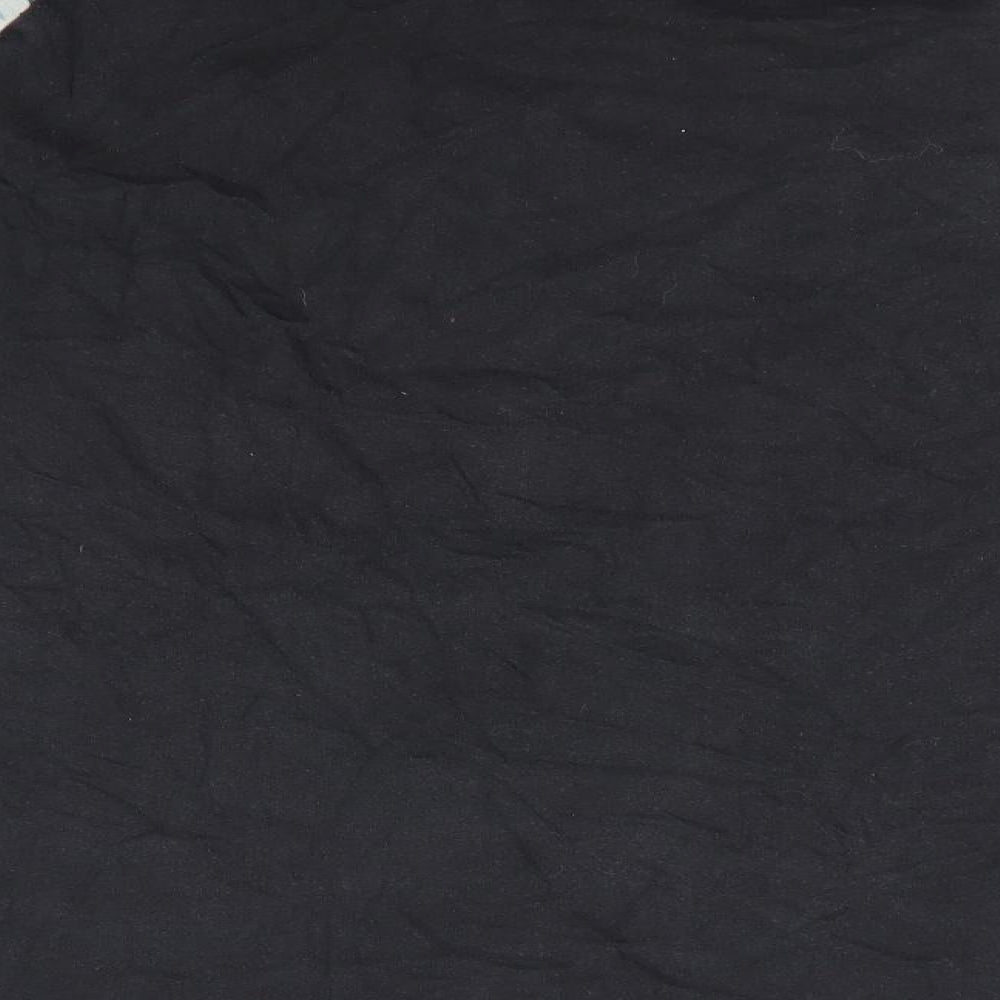 Asphalt Mens Black Button-Up Size S