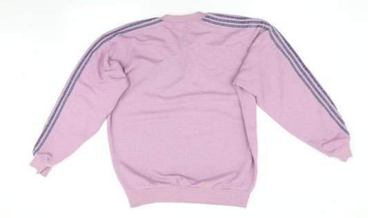 Pull & Bear Womens Pink Pullover Sweatshirt Size XS - Great Intuition