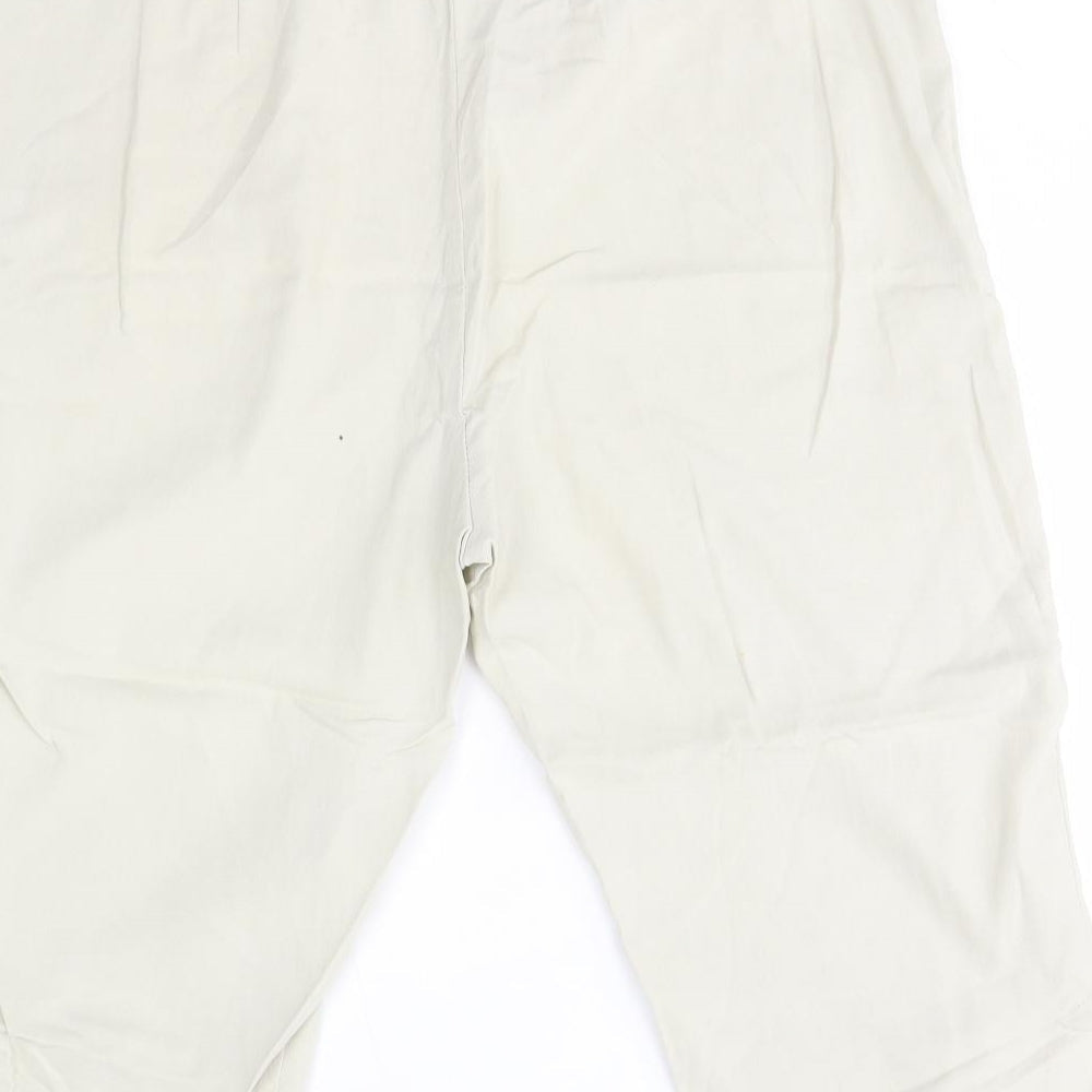 Dorothy Perkins Womens Beige Trousers Size 18 L20 in