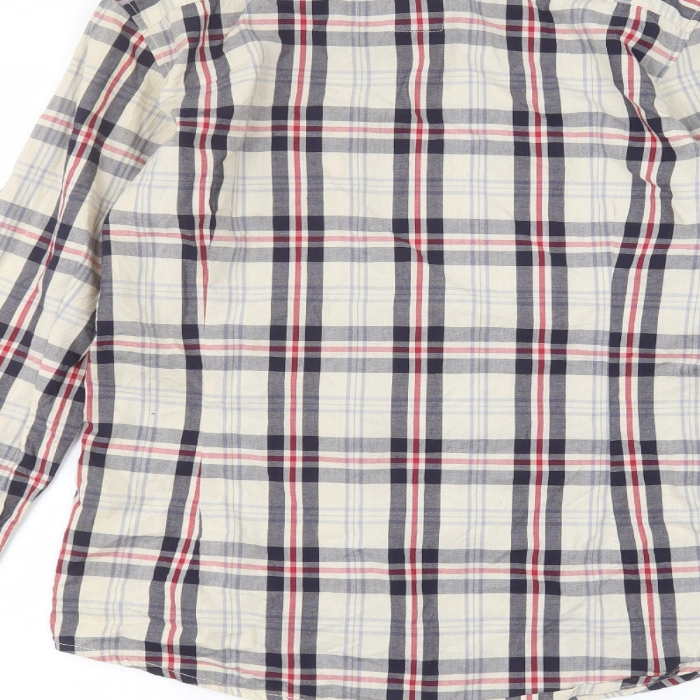 NEXT Mens Beige Dress Shirt Size S