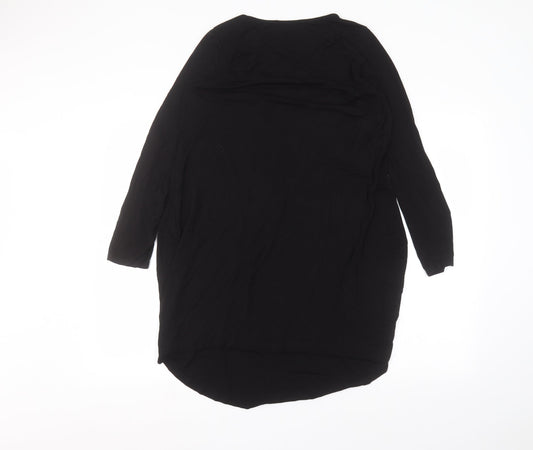 Eden rock Womens Black Basic T-Shirt Size XS