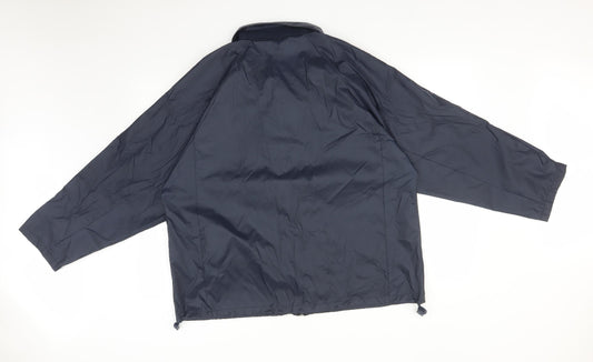 BONMARCHE Womens Blue Overcoat Coat Size S