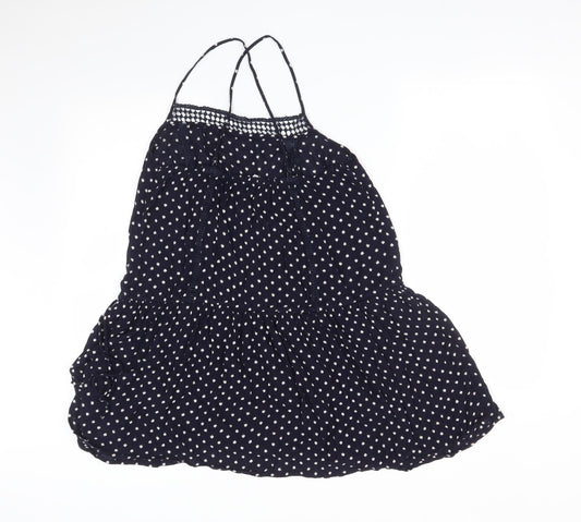 NEXT Womens Blue Polka Dot Basic T-Shirt Size 12