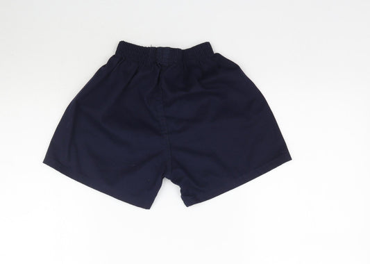 David Luke Womens Blue Sweat Shorts Size 26 in