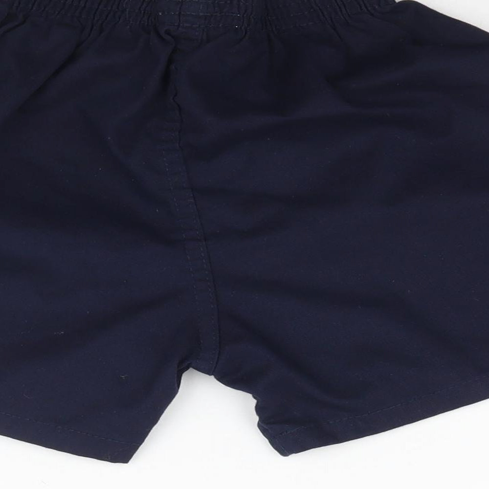 David Luke Womens Blue Sweat Shorts Size 26 in