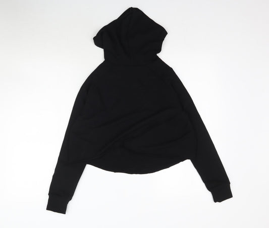 Just Cool Womens Black Pullover Hoodie Size XS