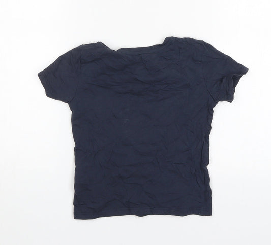 Primark Boys Blue Basic T-Shirt Size 3-4 Years