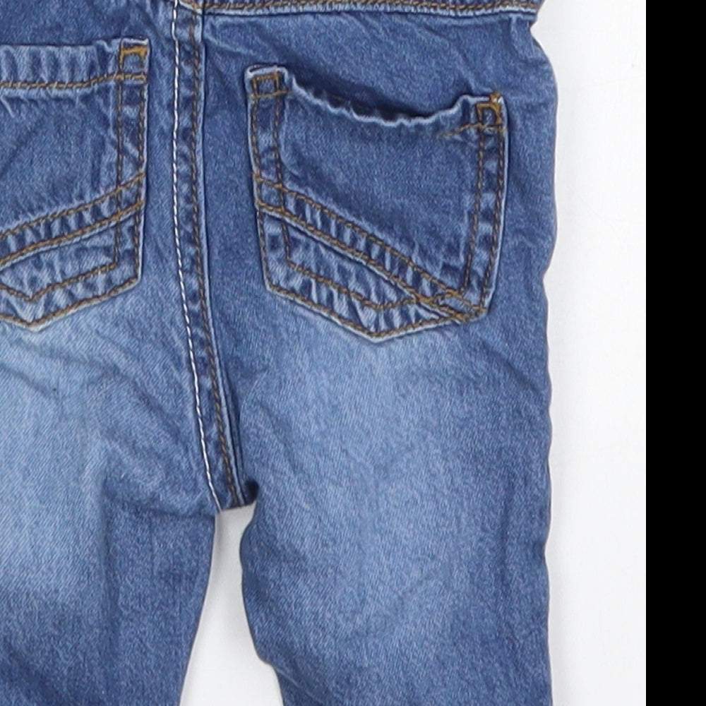 Nutmeg Boys Blue Denim Capri Jeans Size 0-3 Months