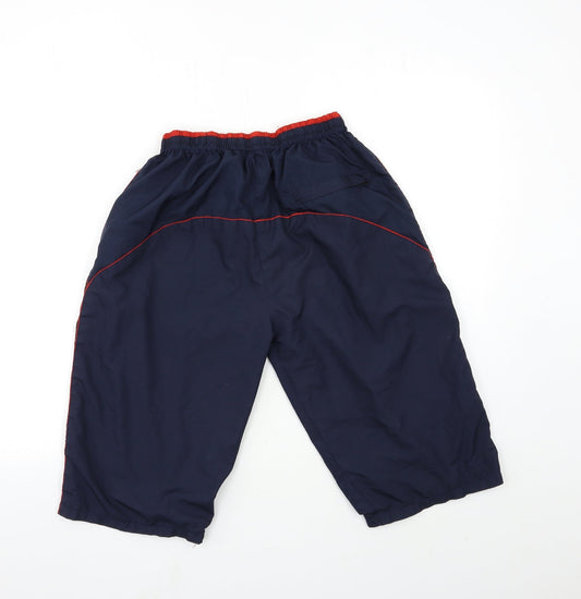 access Mens Blue Bermuda Shorts Size 26 in