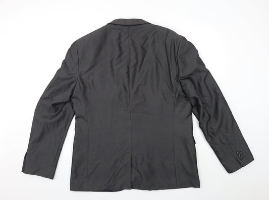 NEXT Mens Grey Jacket Suit Jacket Size 44