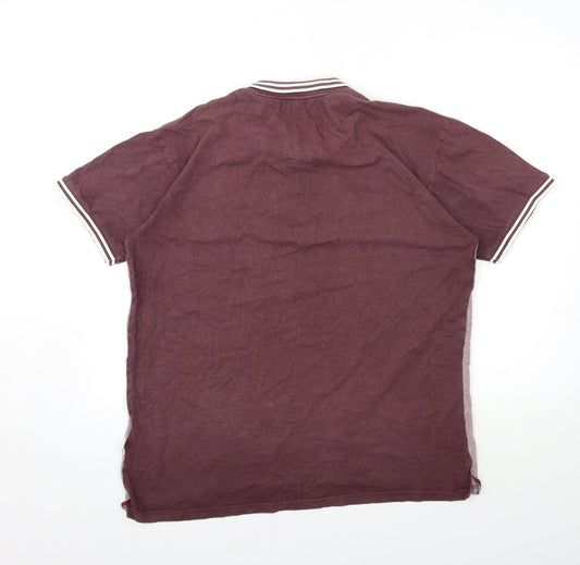 Preworn Mens Red Polo Size XL