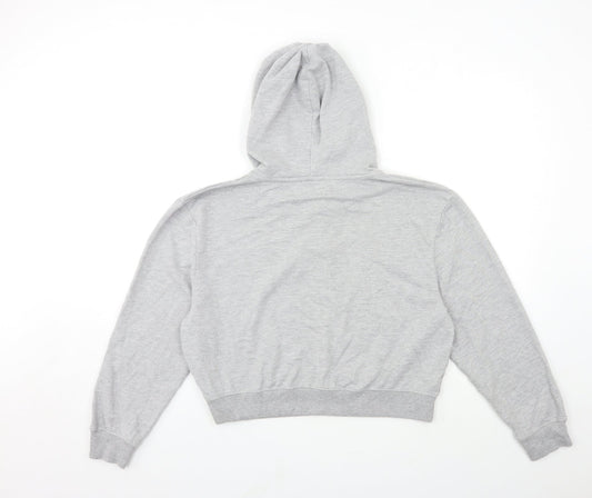 In the Style Womens Grey Pullover Hoodie Size L