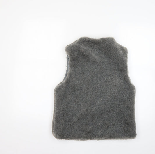 b c clothing Womens Grey Gilet Coat Size L