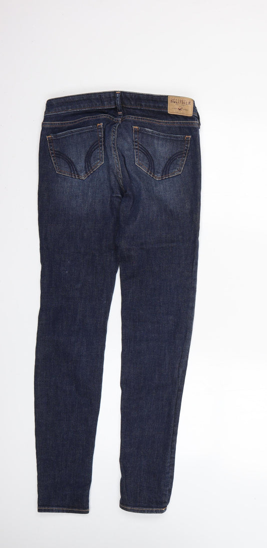 Hollister Womens Blue Skinny Jeans Size 35 L29 in