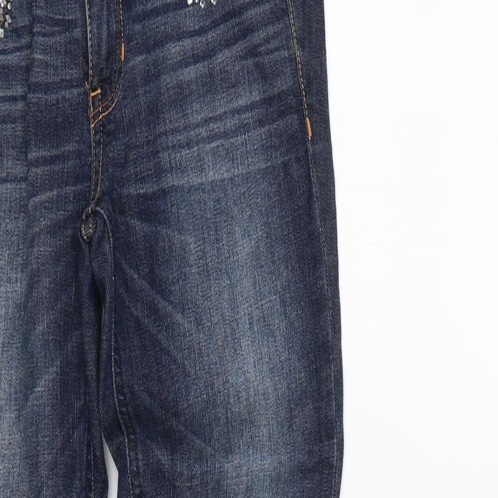 Hollister Womens Blue Skinny Jeans Size 35 L29 in