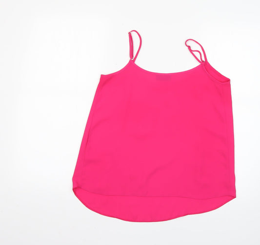 Wallis Womens Pink Basic Blouse Size 8