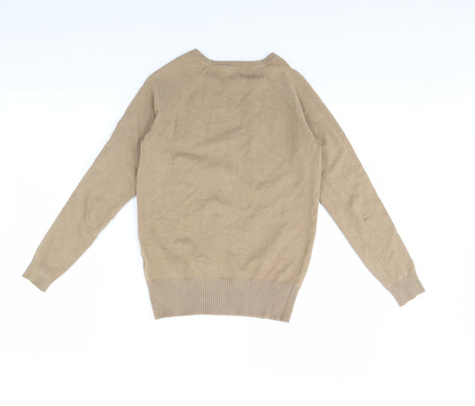 Precchio colors concept Womens Beige Pullover Jumper Size 12