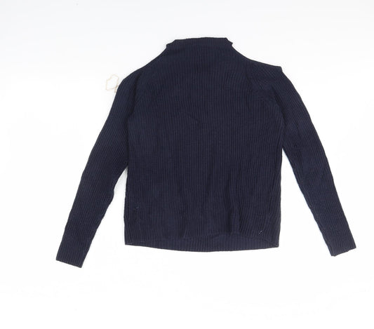 New Look Girls Blue Pullover Jumper Size 12 Years
