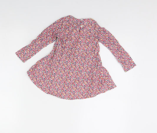 NEXT Girls Red Floral Fit & Flare Size 12 Months