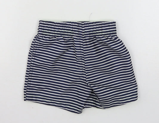 Primark Boys Blue Striped Cropped Trousers Size 18-24 Months