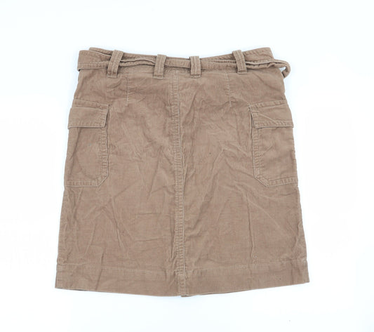 Old Navy Womens Brown Flare Skirt Size 6