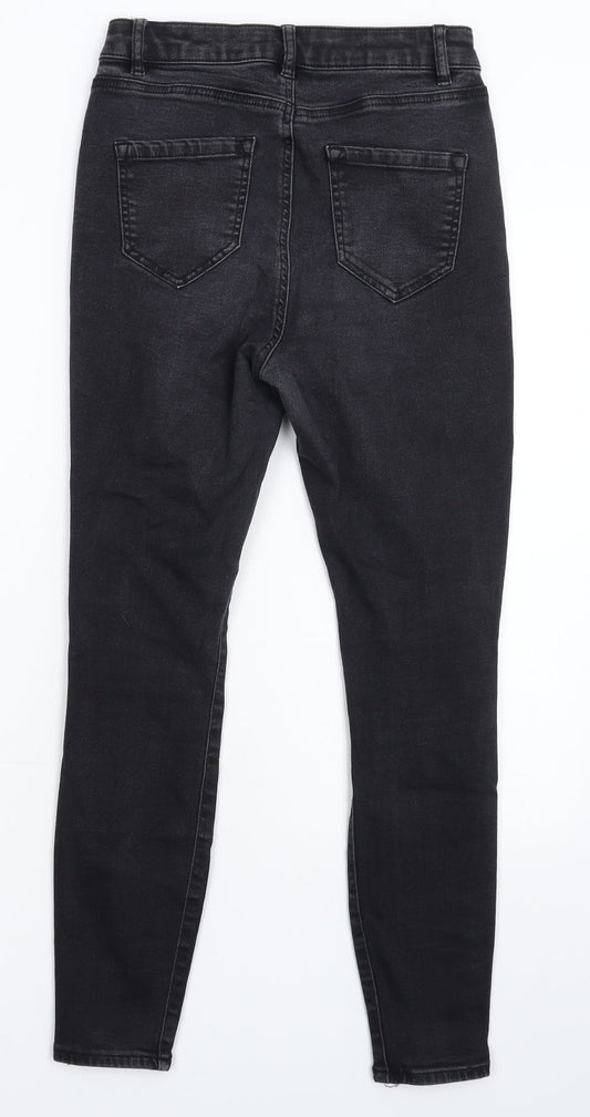 Denim 365 Womens Black Denim Jegging Jeans Size 10 L26 in