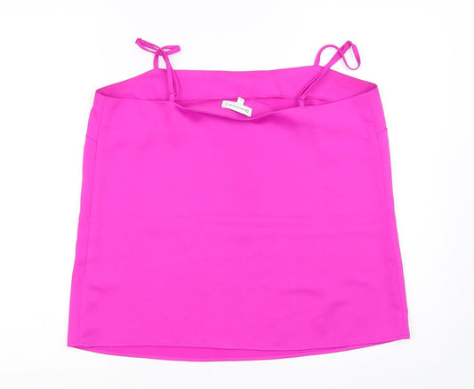 Warehouse Womens Purple Basic Tank Size 12