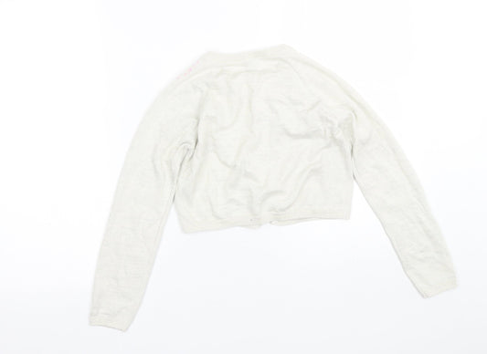 TU Girls Beige Cape Jumper Size 10 Years