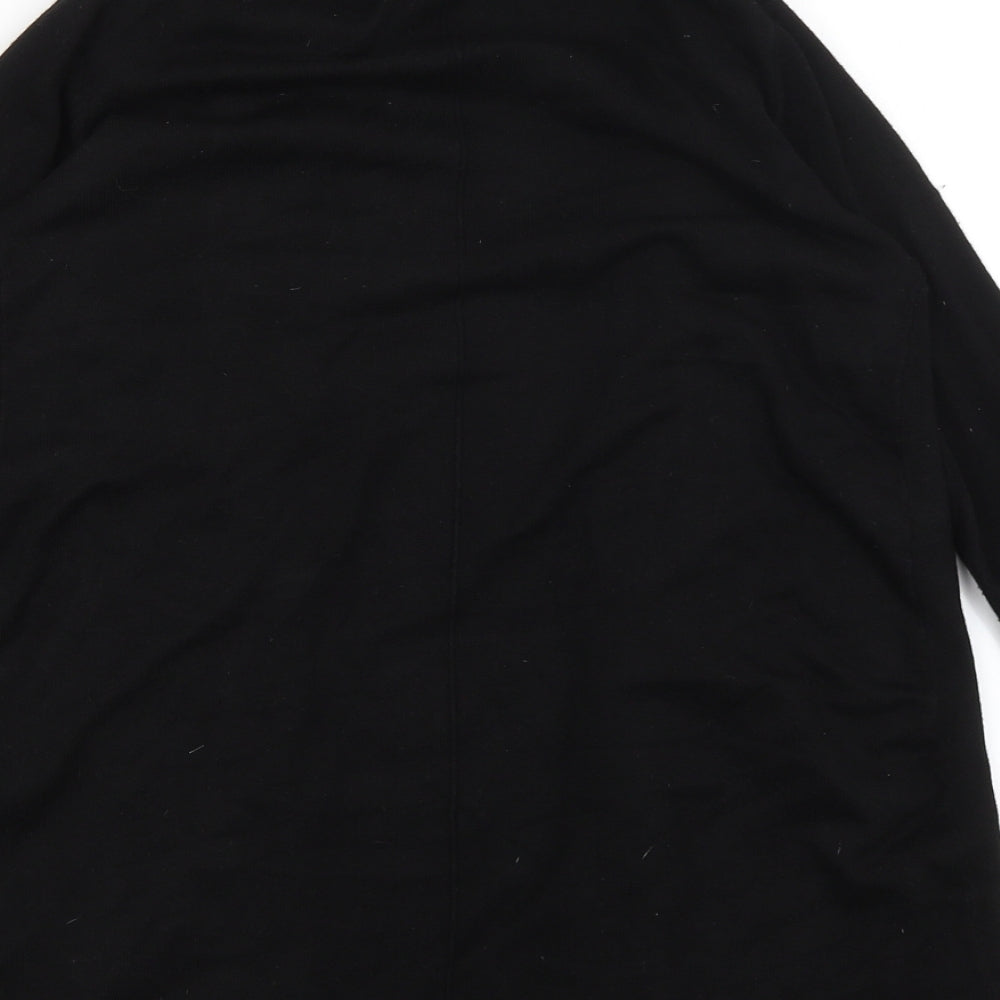 Zara Womens Black Shrug Jumper Size S