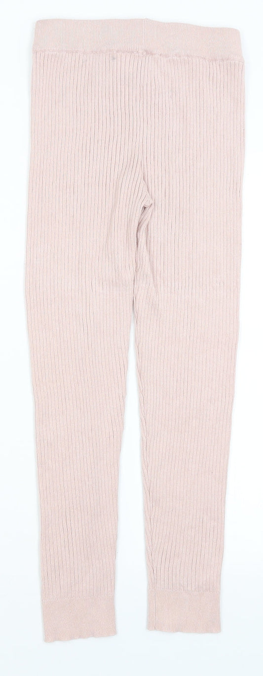 Disney Girls Pink Capri Trousers Size 11-12 Years - Minnie Mouse