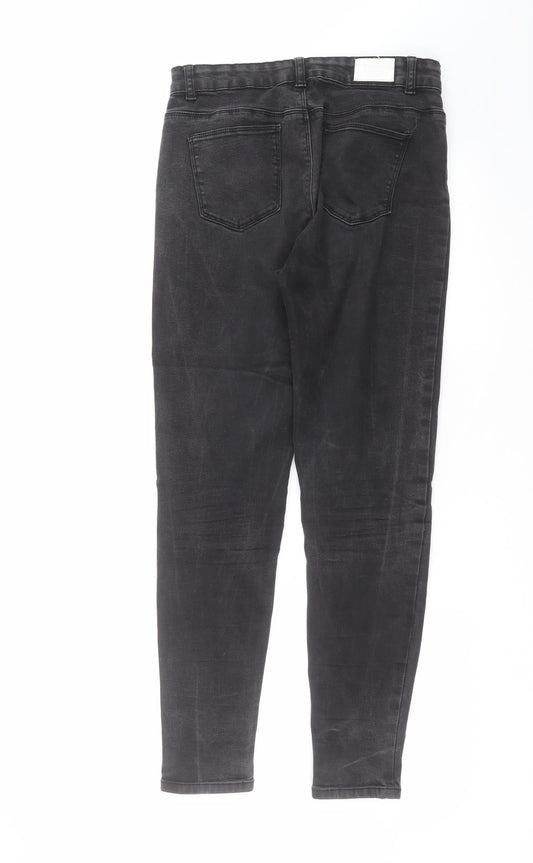Primark Girls Grey Denim Skinny Jeans Size 13-14 Years