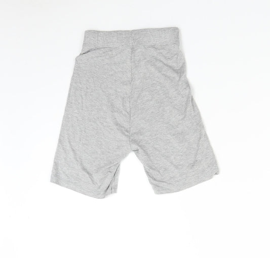 Missguided Womens Grey Sweat Shorts Size 4