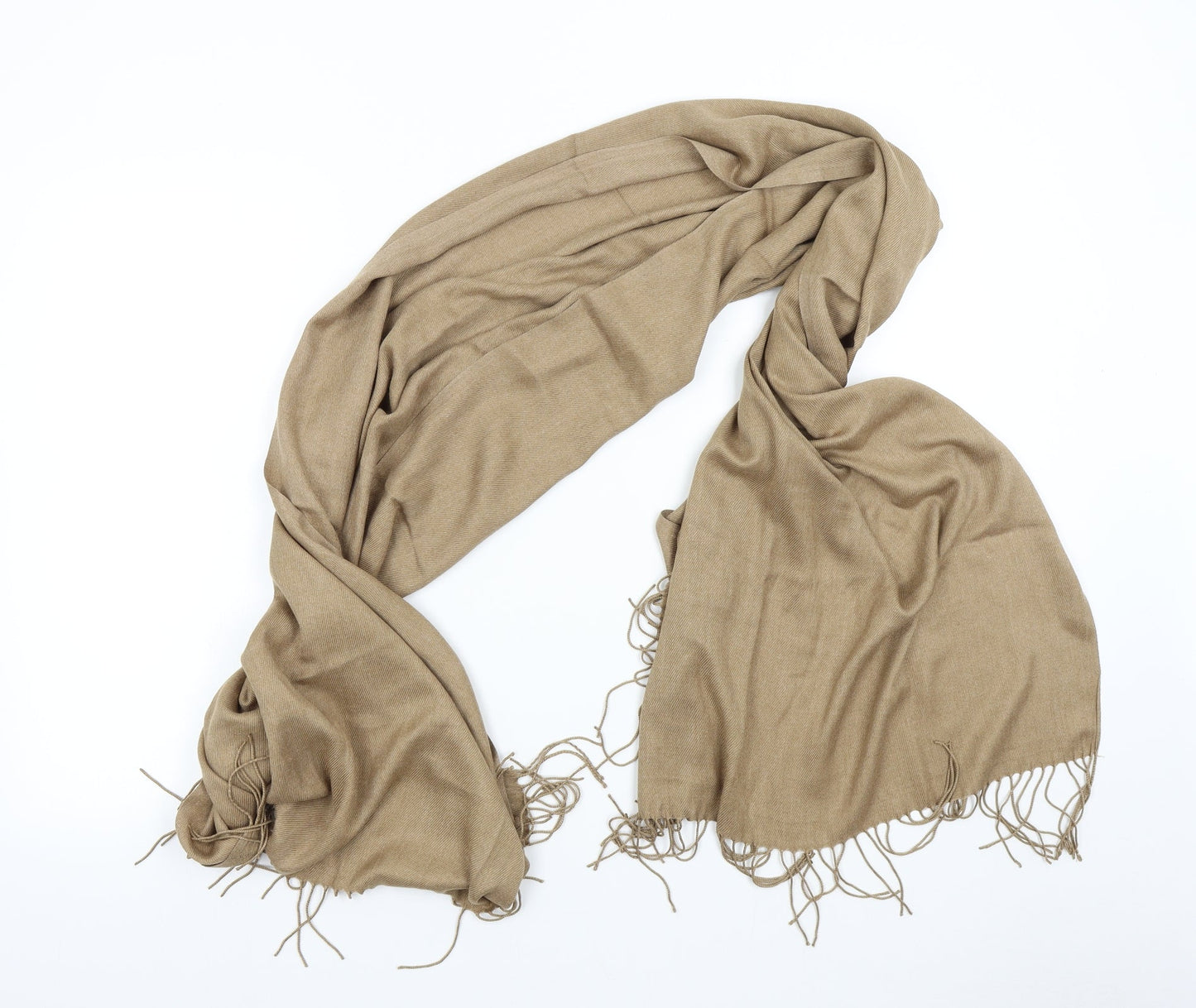 Preworn Womens Brown Scarf