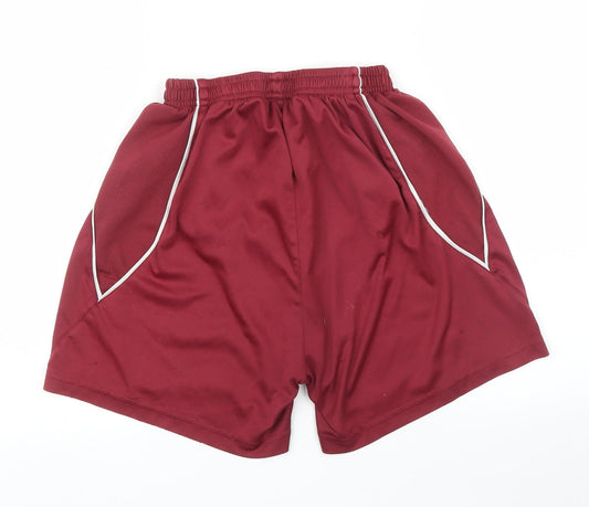 Preworn Boys Purple Sweat Shorts Size 8 Years