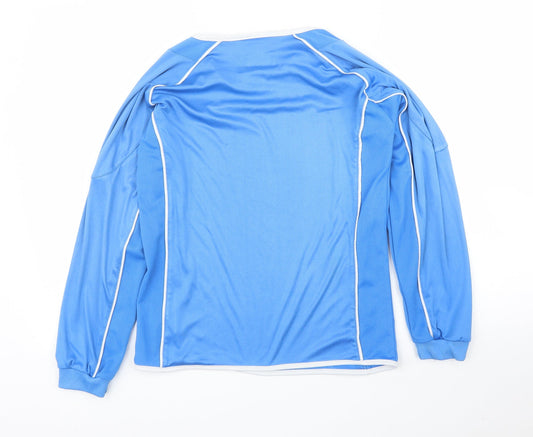 Edallion Boys Blue Basic T-Shirt Size 13-14 Years - Football