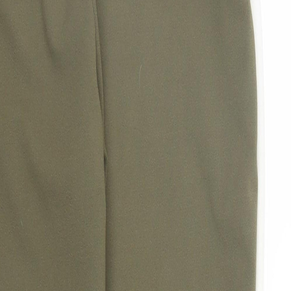 PRETTYLITTLETHING Womens Green Sweatpants Trousers Size 8 L27 in