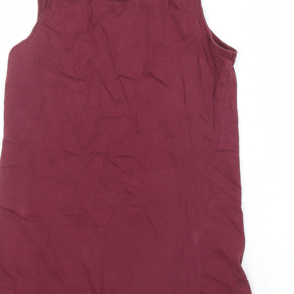 New Look Womens Purple Basic Tank Size 10