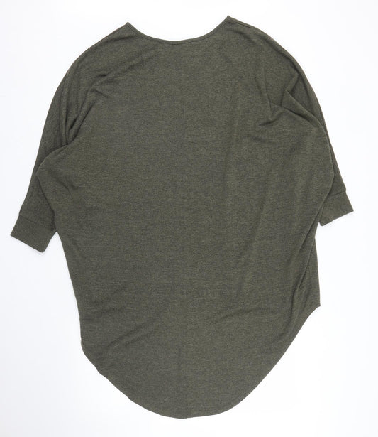 New Look Womens Green Basic Blouse Size S