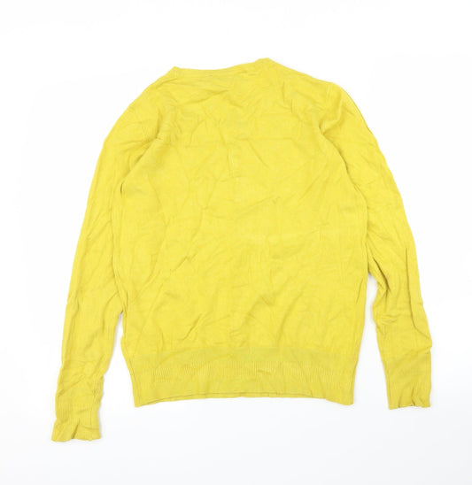 Dorothy Perkins Womens Yellow Pullover Jumper Size 12