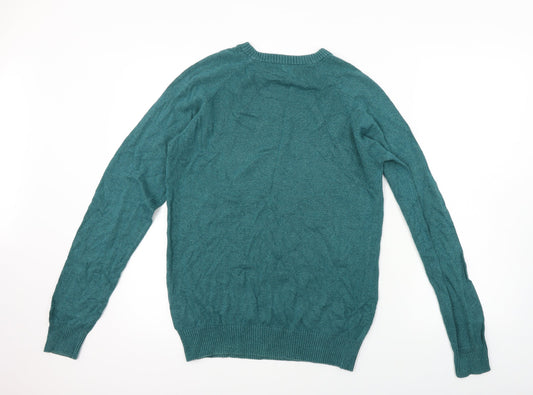 Primark Mens Green Pullover Jumper Size XS