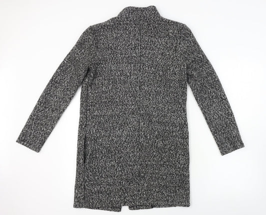 Marks and Spencer Womens Grey Cardigan Jumper Size 8