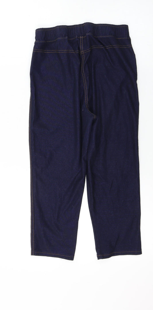 Papaya Girls Blue Jegging Trousers Size 12 Years