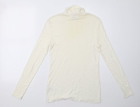 Matalan Womens White Pullover Sweatshirt Size 14